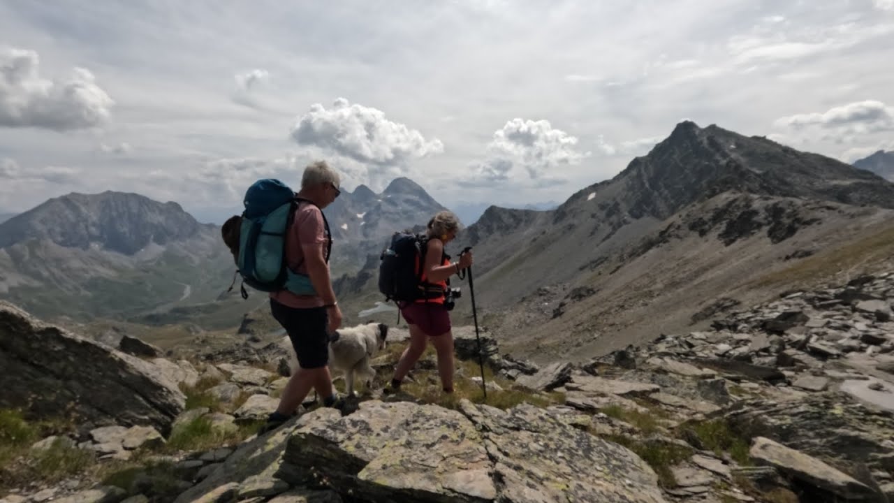 Randonnée, col des Sarrasins (2844m), Savoie, Maurienne, Valfréjus