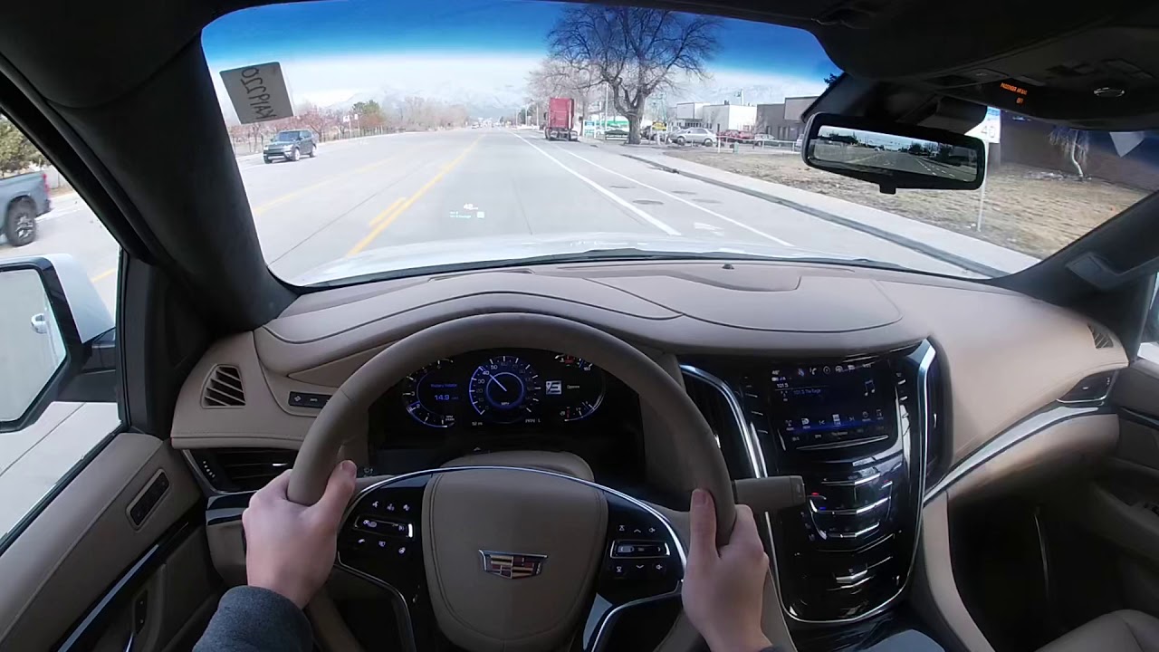 Cadillac Escalade ESV Platinum with Maple Sugar POV Drive (no music, no commentary)