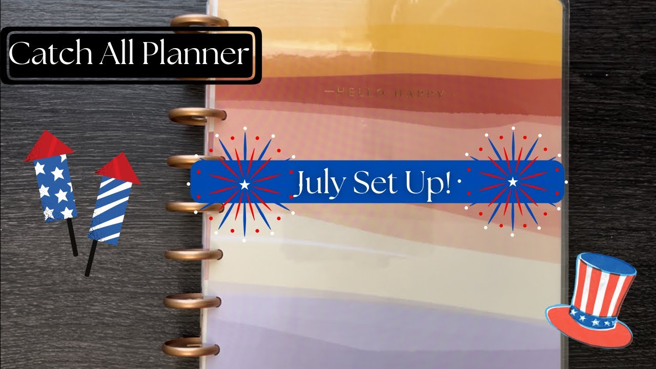 Planner Reset + July Set Up 2025