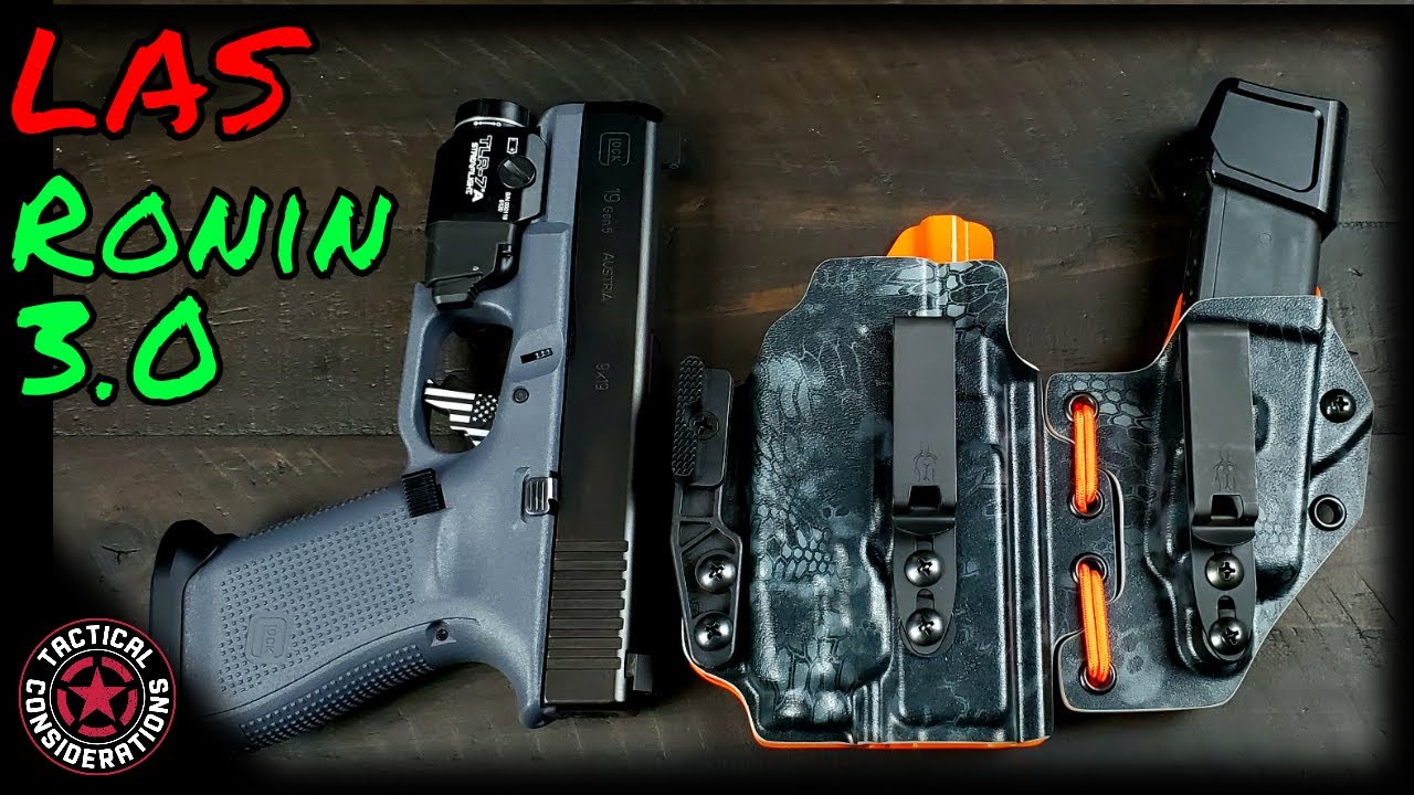 LAS Concealment Ronin 3.0 Appendix Kydex Holster Stay Flexible