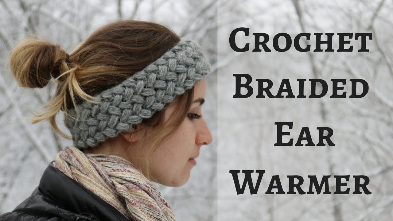 How to Crochet a Braided Headband/Ear Warmer