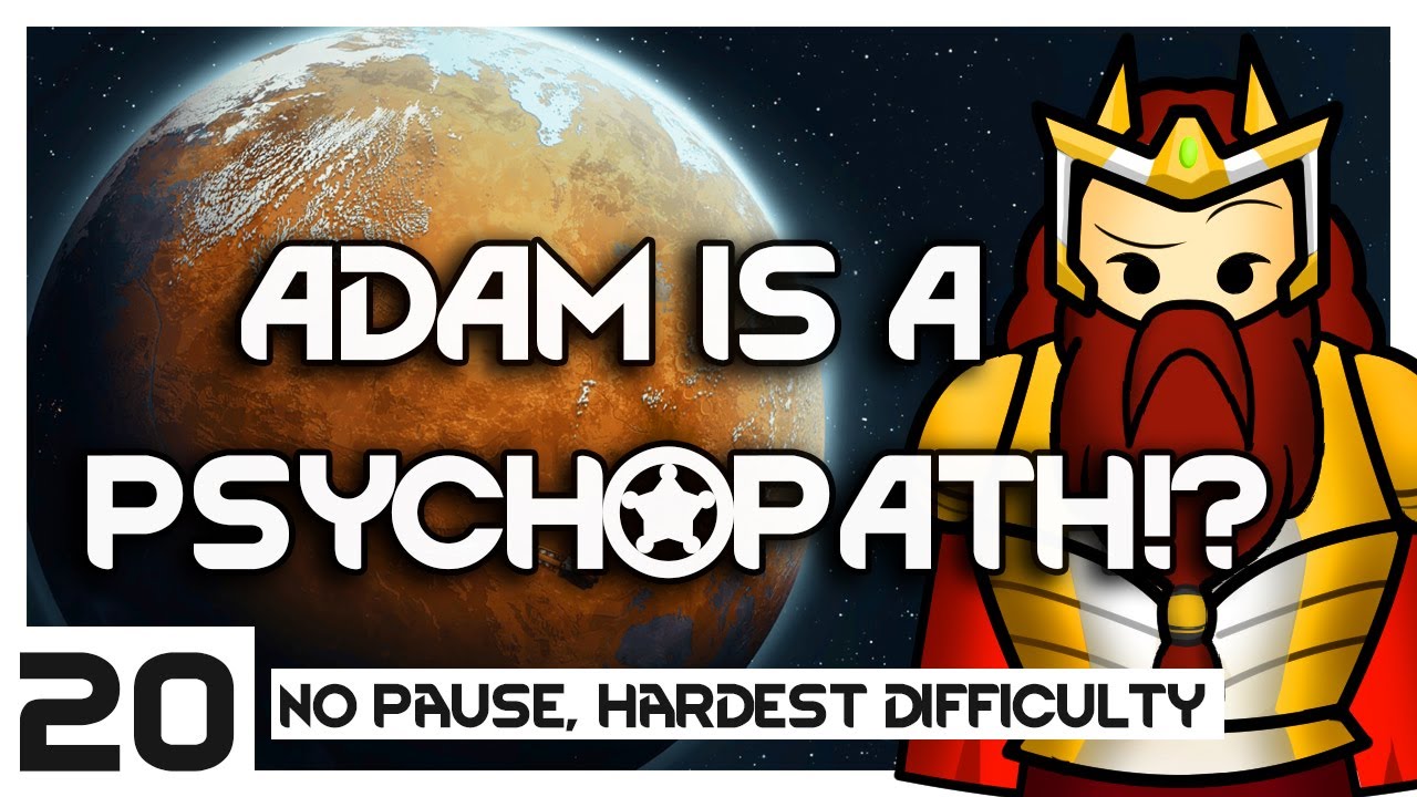 ADAM IS A PSYCHOPATH!? [RimWorld Biotech Dwarf Run 20]