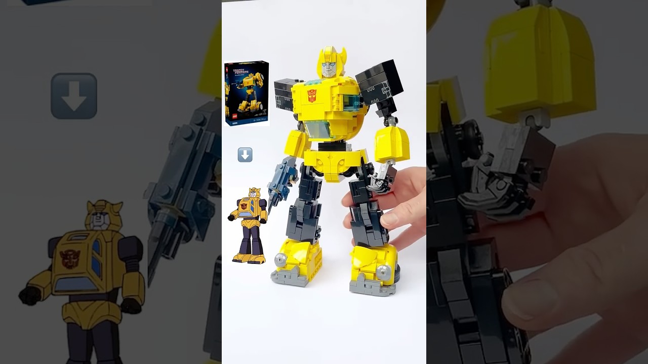 An alternate build of the Bumblebee Lego set. Instructions on  Rebrickable. ￼#lego #transformers