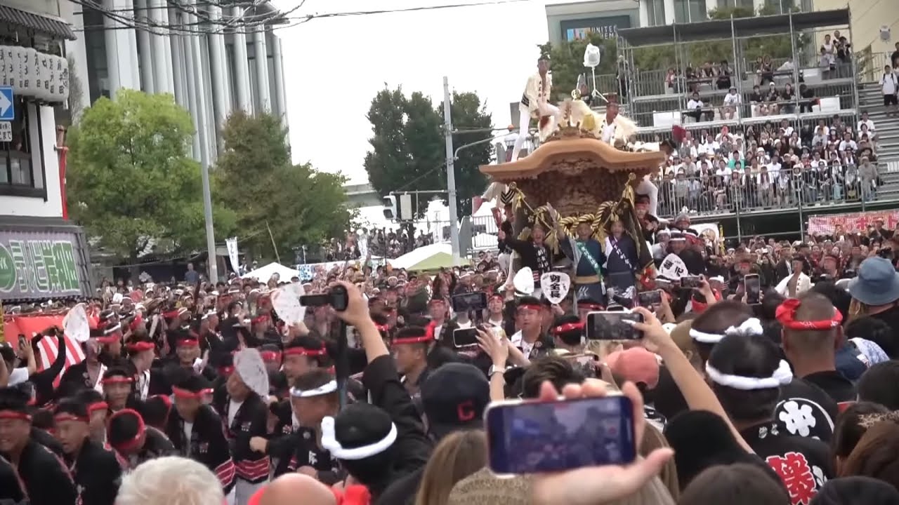 令和七年 岸和田だんじり祭 本宮ラスト カンカン場 2025/9/14