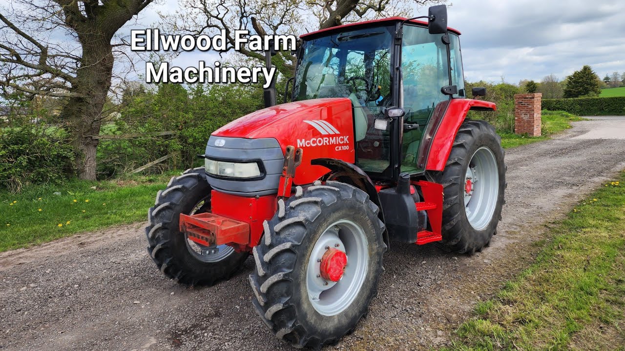 McCormick Cx100 tractor