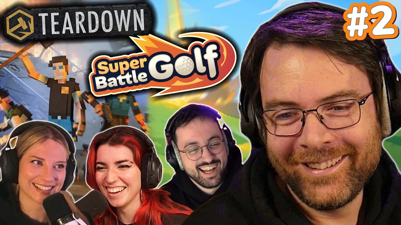 TEARDOWN & SUPER BATTLE GOLF #2 ft. Baghera, Horty & Etoiles ! (Best-of du Lundi #222)