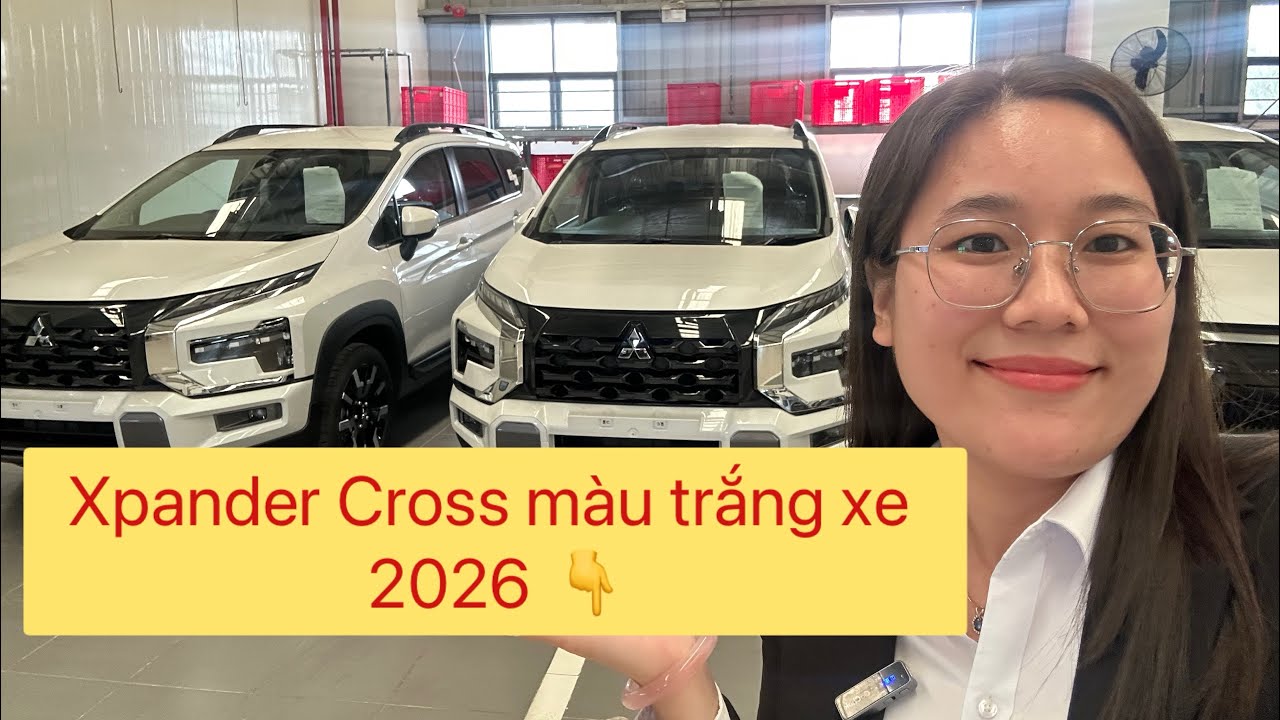 ✅Cập nhật khuyến mãi Xpander Cross màu trắng xe vin 2026 | Lô đầu tiên trong năm #xpandercross 