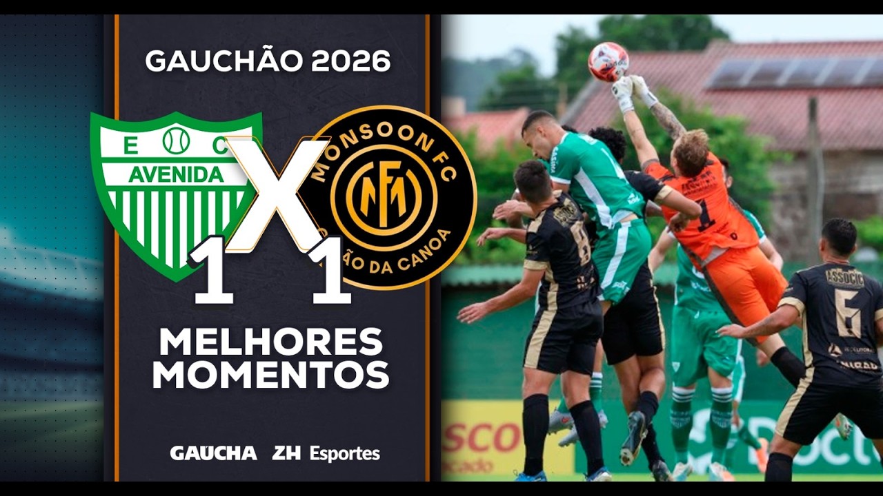 AVENIDA 1x1 MONSOON | MELHORES MOMENTOS | QUADRANGULAR DO REBAIXAMENTO | 14/02/2026