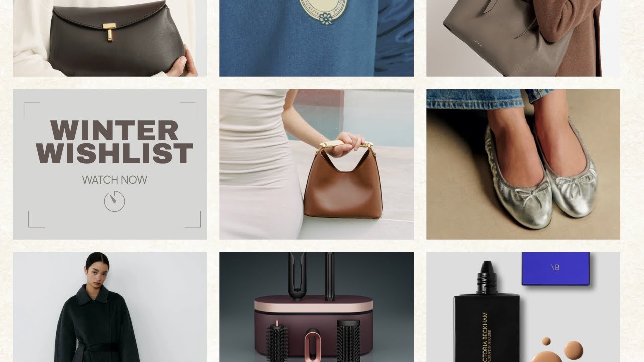 Winter Wishlist 2025 | The Curated, Polene, Sezane, Strathberry, Ellme, Toteme, Gingiberi