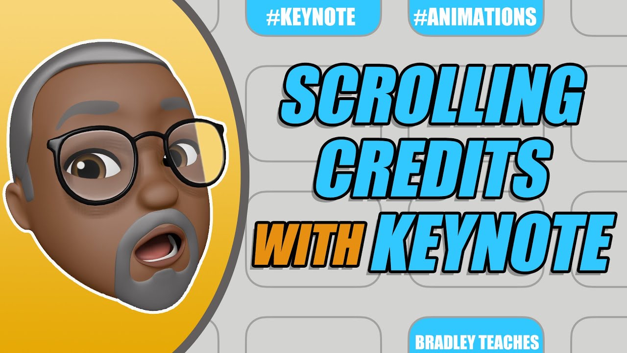 Scrolling Credits for your Videos- Quick & Easy with Keynote