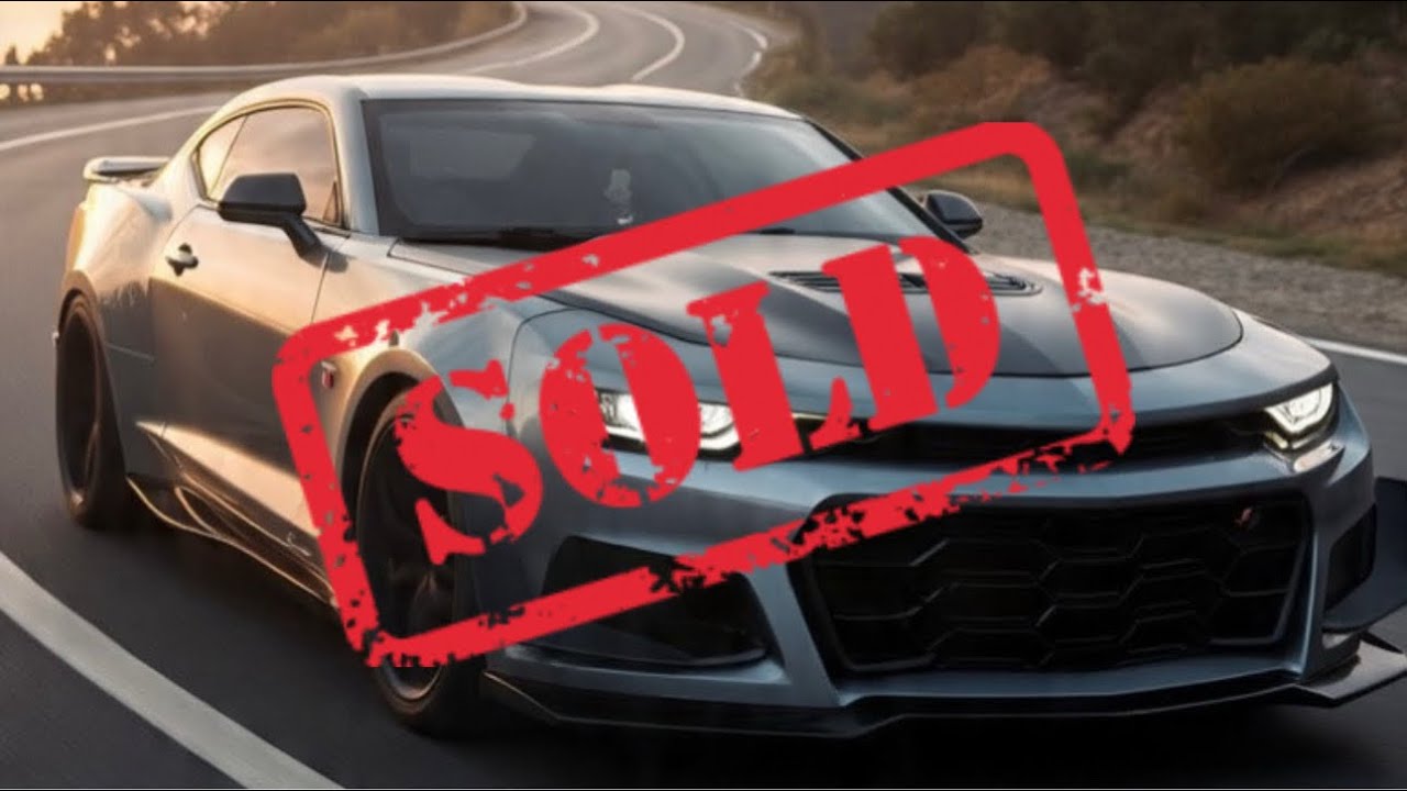 I SOLD MY FBO CAMARO SS