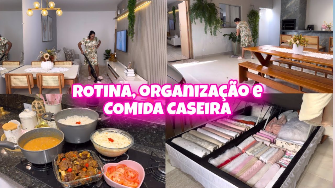 ROTINA DE DONA DE CASA| ORGANIZAÇÃO DO BOX BAÚ 🥰| COMIDA CASEIRA COSTELA COZIDA 😍| MARYA ALVES 