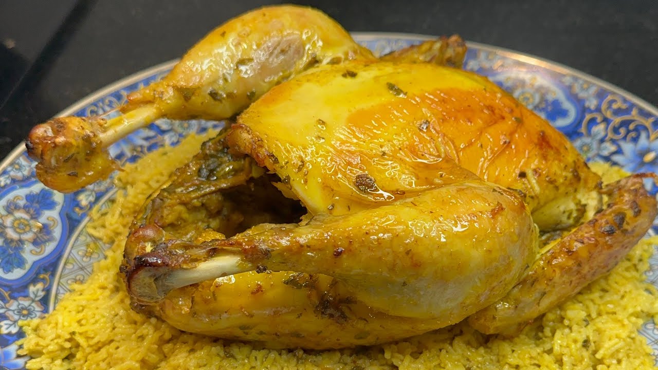 إنه الدجاج مع الأرز بطريقة و لا أروع 😋