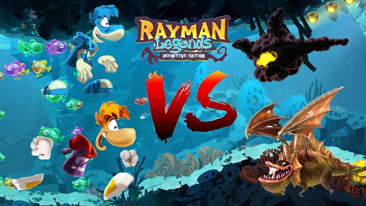 2 rayman legends vs all bosses