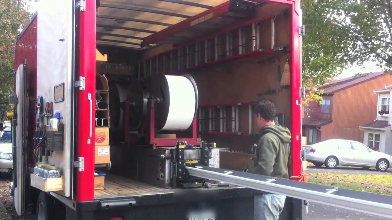 Roll Forming Seamless Gutters