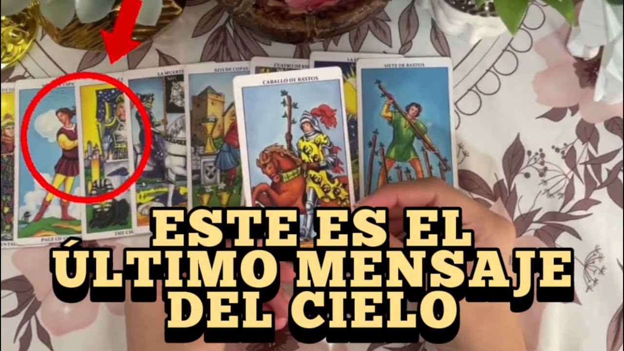 ESTE SERÁ TU ÚLTIMO MENSAJE DE PARTE DEL CIELO 