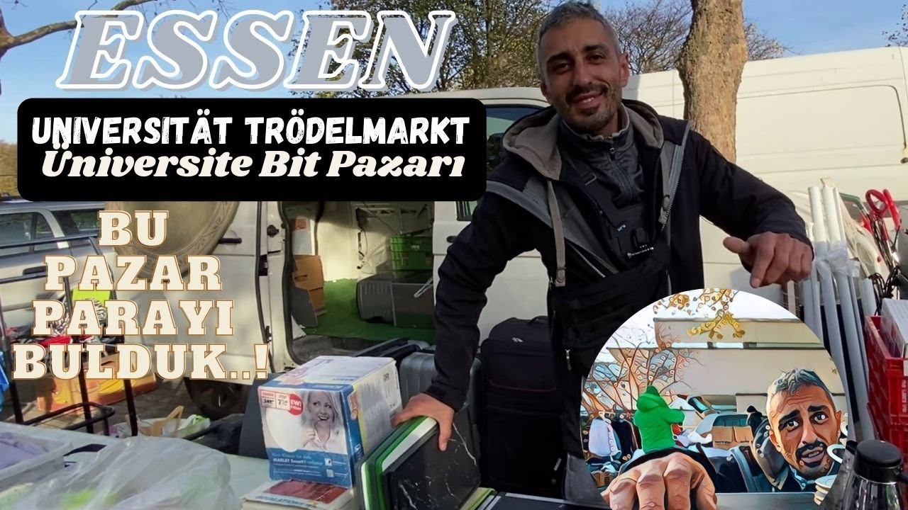 ALMANYA'da BİT pazarında ZENGİN olan TÜRK | Almanya İKİNCİ EL Pazarı | ESSEN