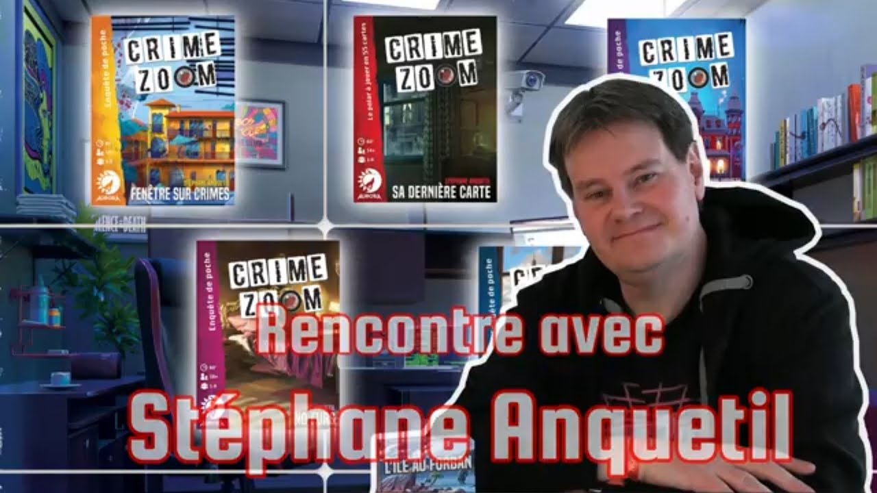 FIJ 2023: Rencontre avec Stéphane Anquetil (Crime Zoom, Crime Books...)