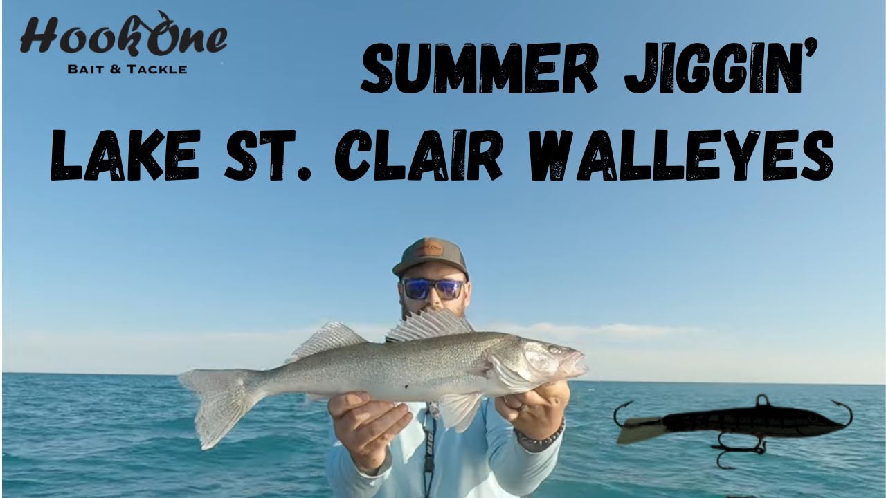 Summer Jiggin on Lake St Clair - Jiggin Raps and Reaction Strikes!