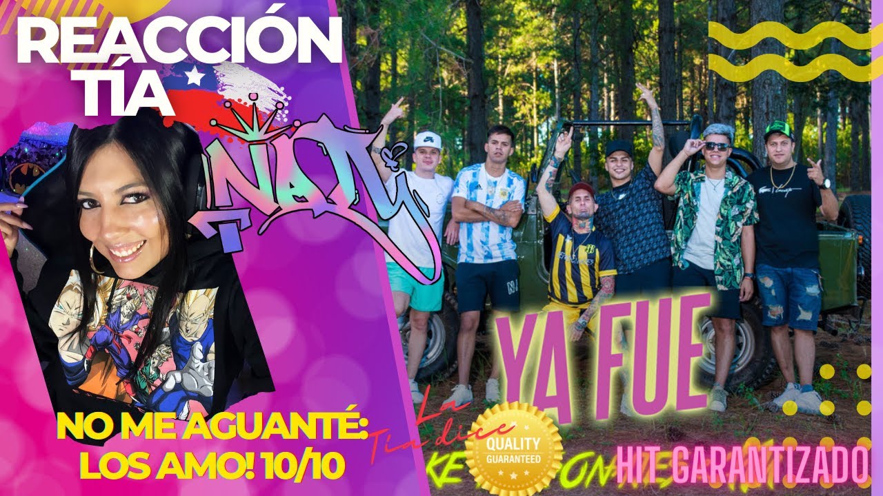 REACCIÓN - Ke Personajes, La T y la M - Ya Fue (Video Oficial)