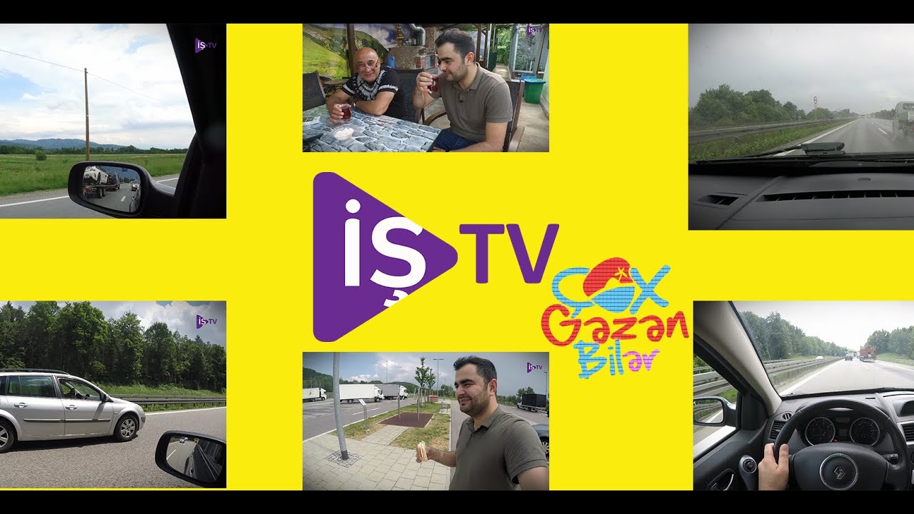 Çox Gəzən Bilər-Vlog #9 (ikinci hissə) Renualt Megane ilə Almaniyadan Azərbaycana. 2018  may
