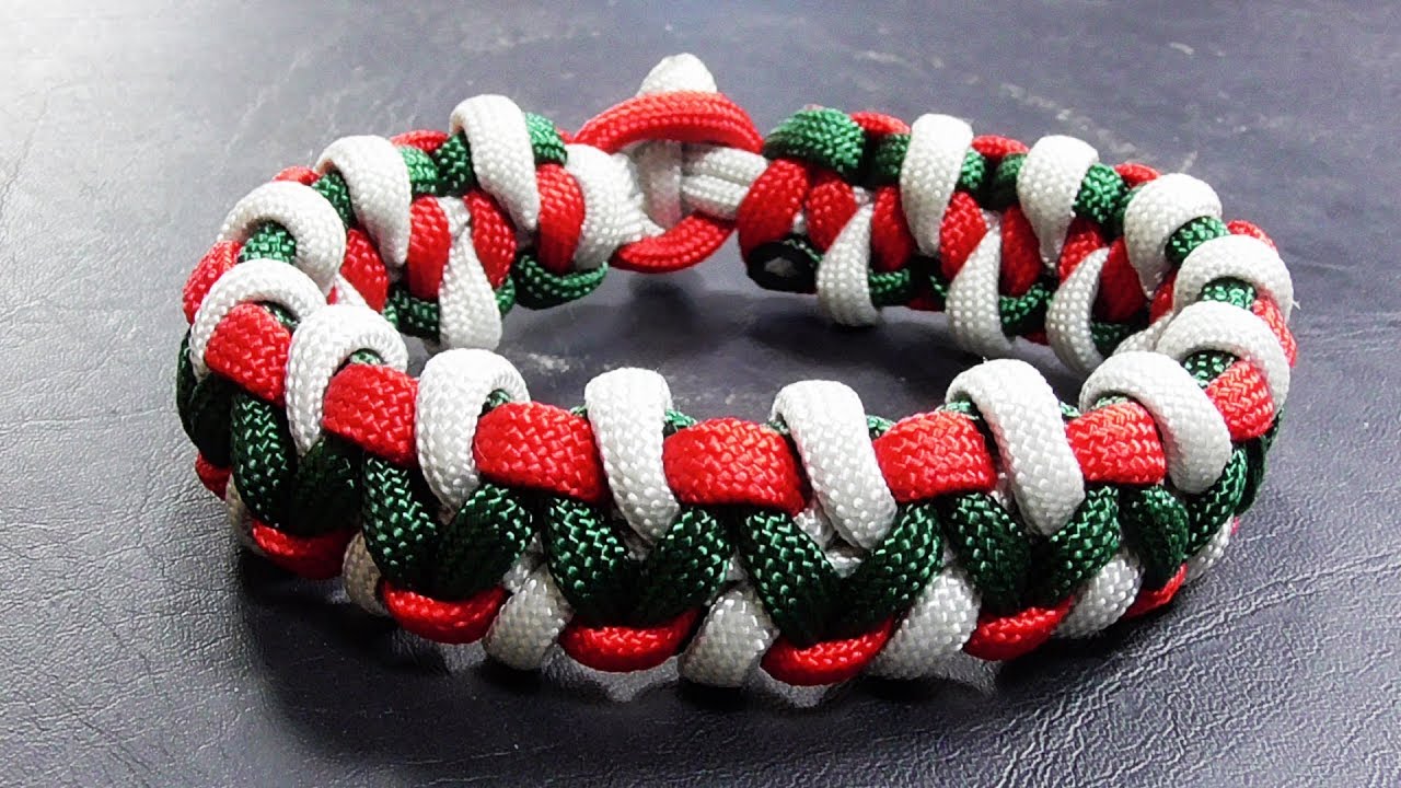 Paracord Bracelet: 3 Color 