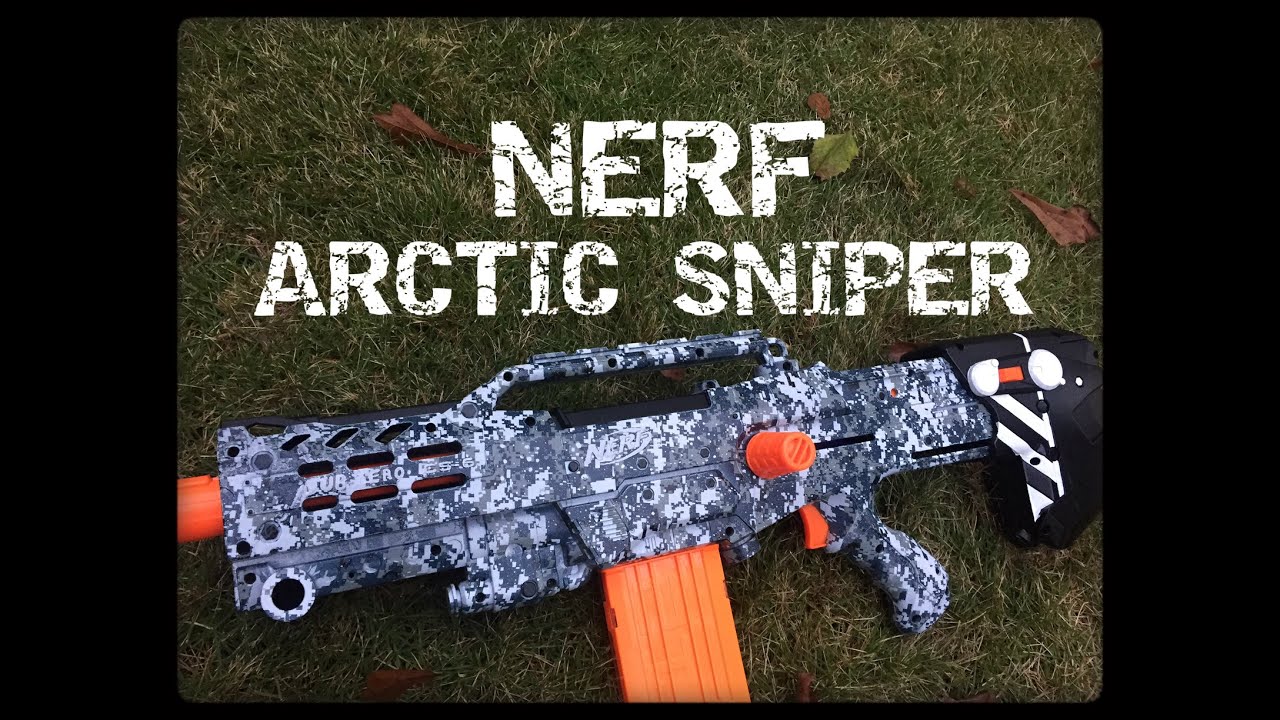 Nerf Mod: The SubZero Sniper Rifle (Arctic Digicam Longshot)