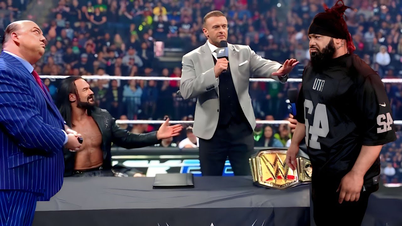 January 20, 2026 | Finally jacob fatu got angry and brutally attacked the drew mcintyre | pul helped