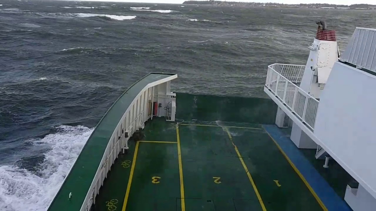 Isefjord i kuling