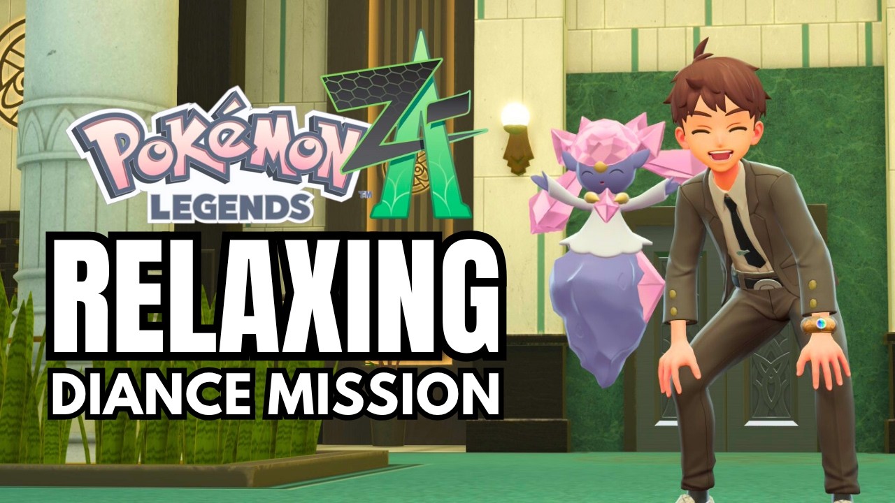 ASMR | Pokemon Legends ZA Diance Mission & Gameplay 💎 4K Soft Spoken