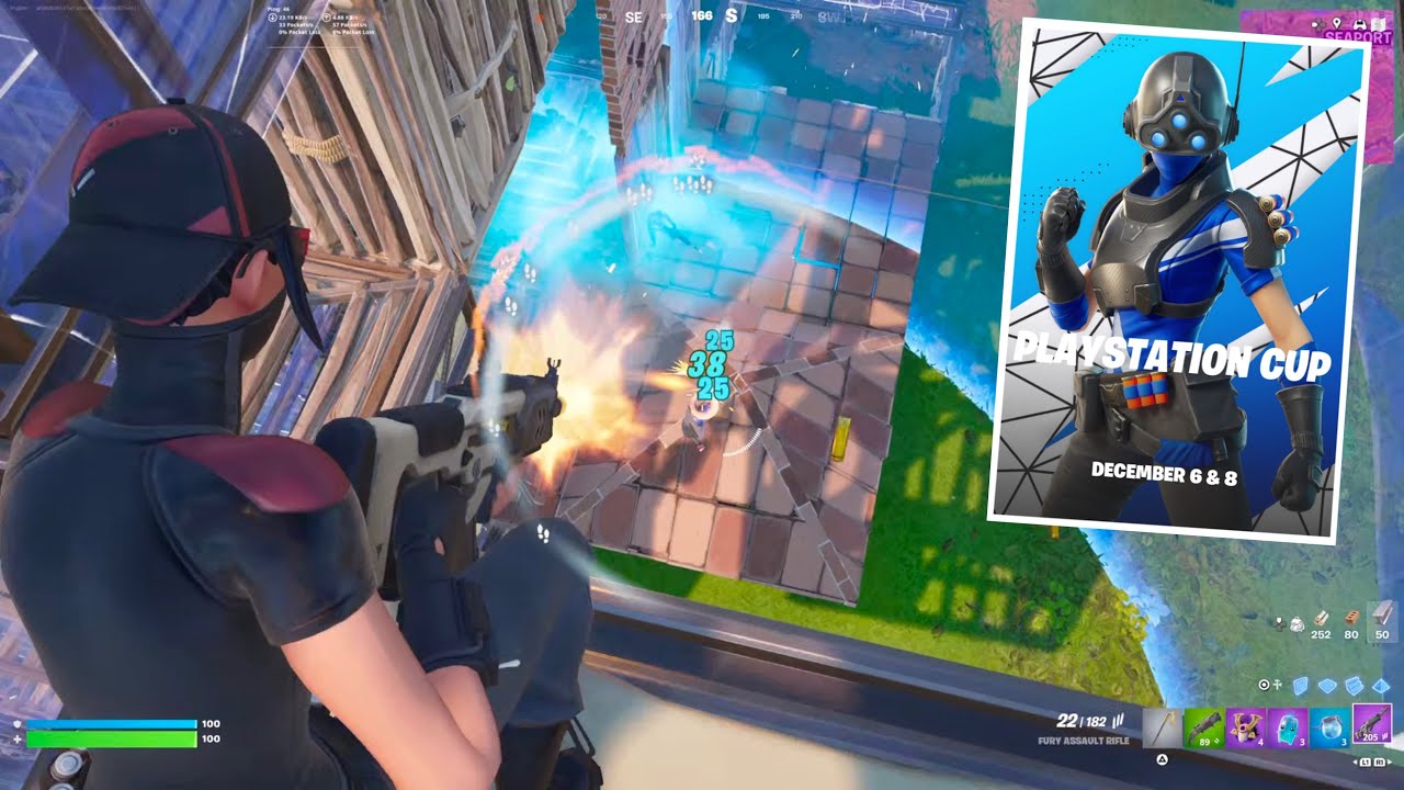 Chapter 6 Fortnite PlayStation Cup Highlights (4K 120FPS)