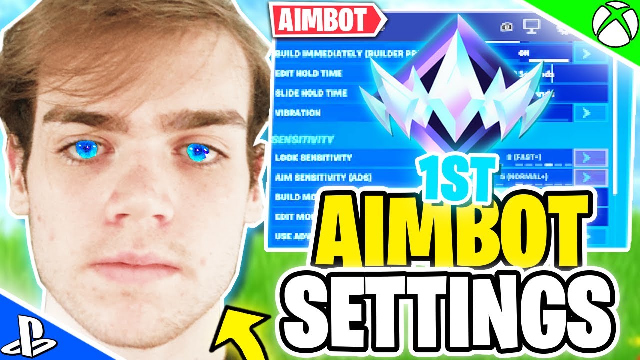 Mongraal's Controller Settings Feel Like HACKING 🎯😈 (500% Aim Assist✅)