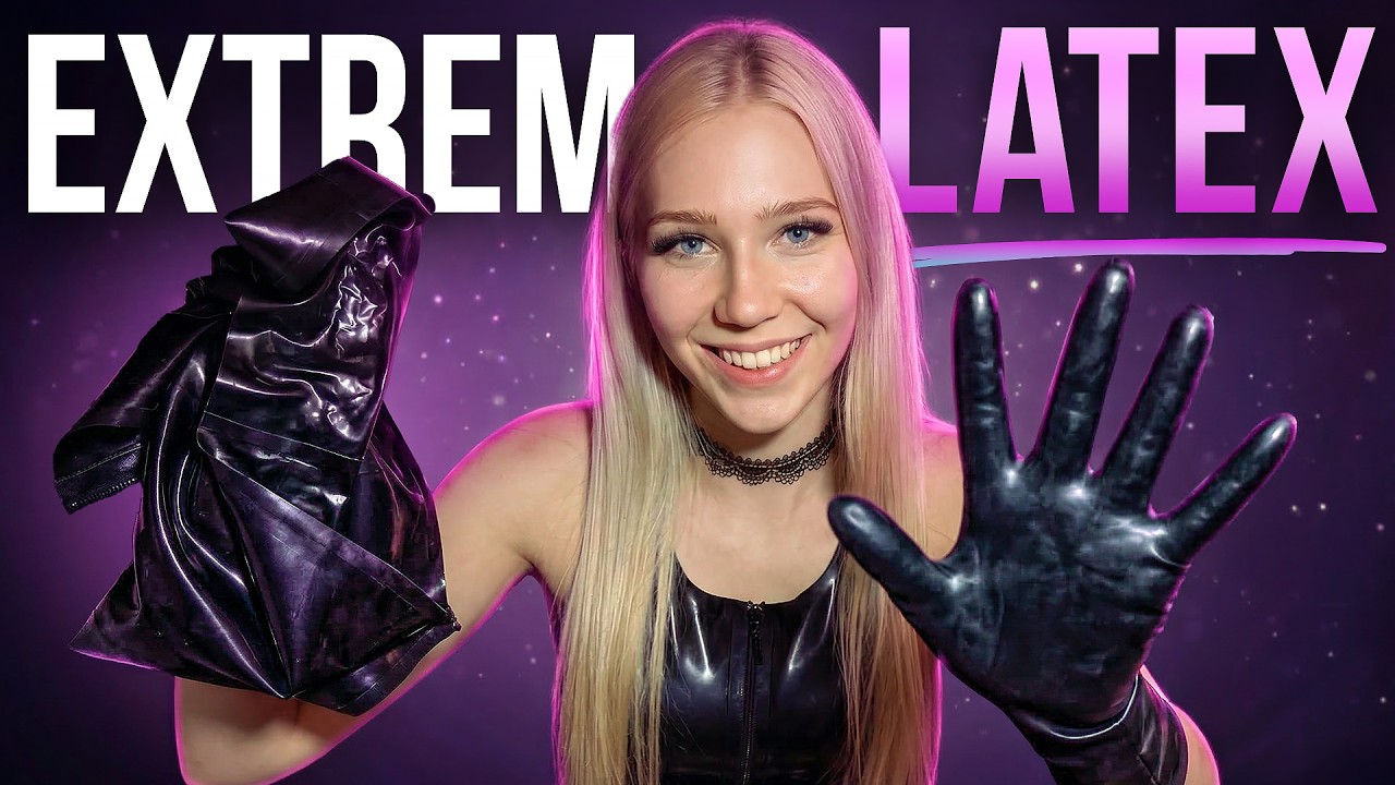 Latex ASMR &ndash; Extreme Latex Sounds (Gloves & Texture)