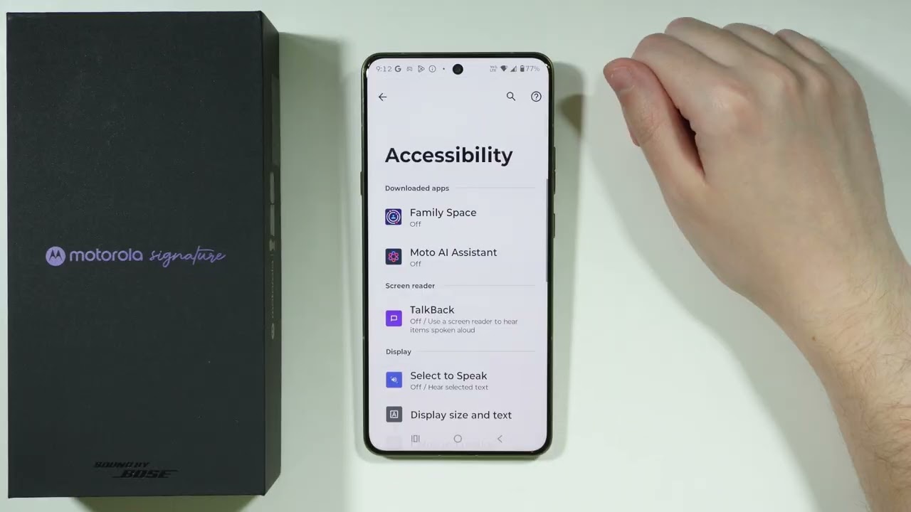 Motorola Signature: Как завершить вызов с помощью кнопки питания (боковая кнопка)