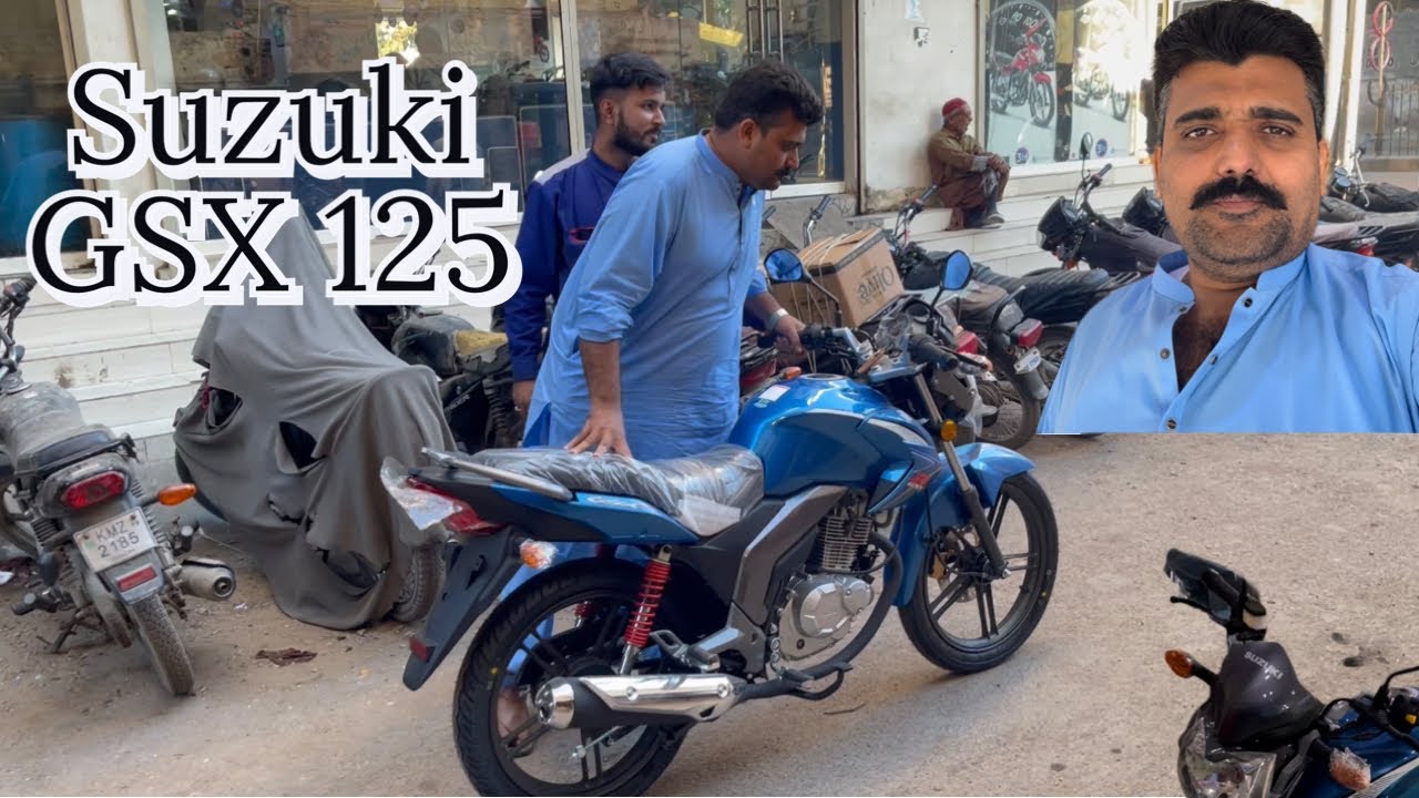 Alhamdulillah My New Bike 🏍️ Suzuki GSX 125 🏍️🌹👍