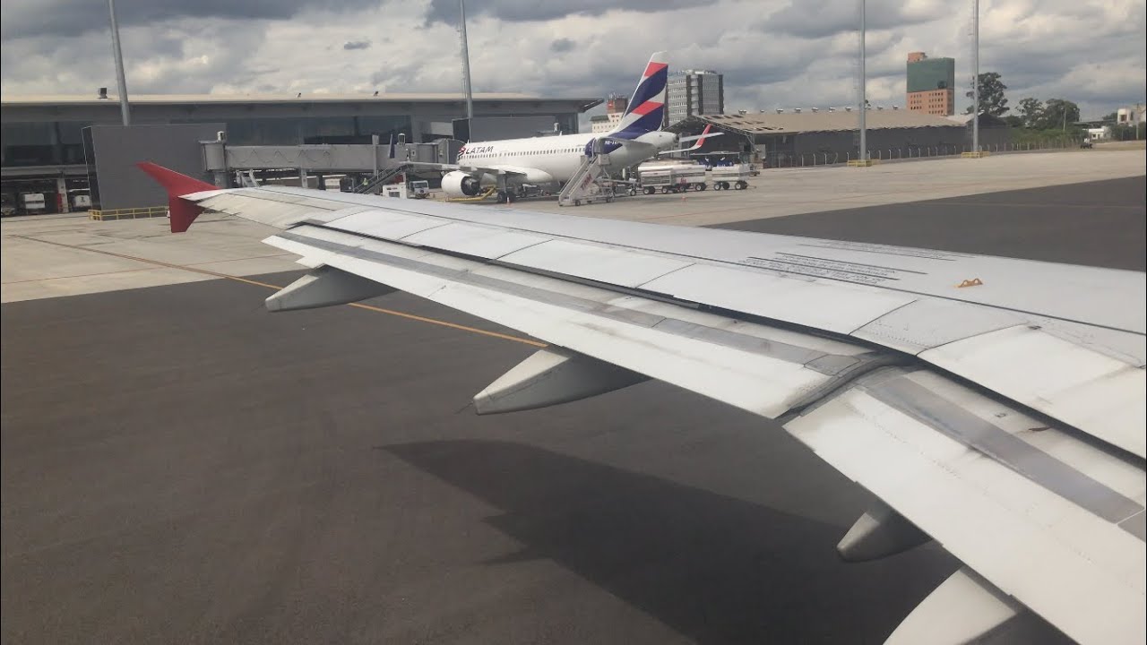 Decolagem de Porto Alegre - A319 LATAM Brasil