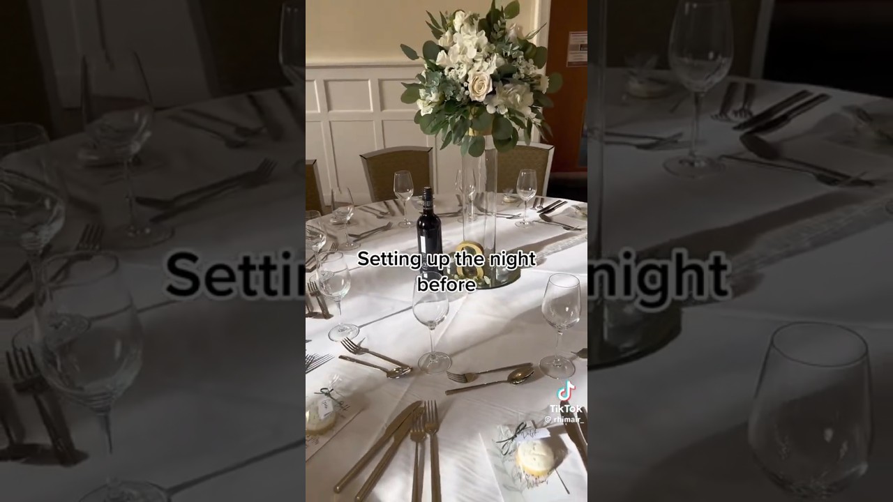 Wedding Centerpiece DIY.  #diy #flowers #centerpieces