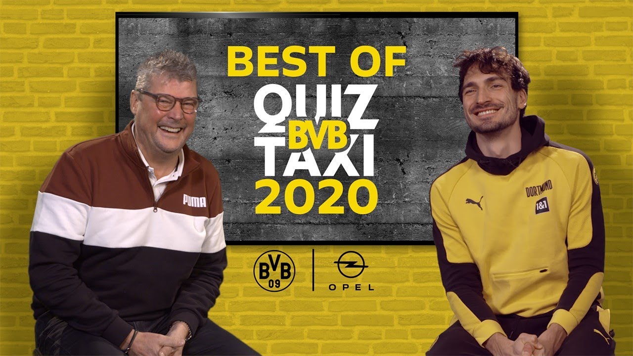 Best of BVB-Quiztaxi 2020 with Nobby Dickel & Mats Hummels