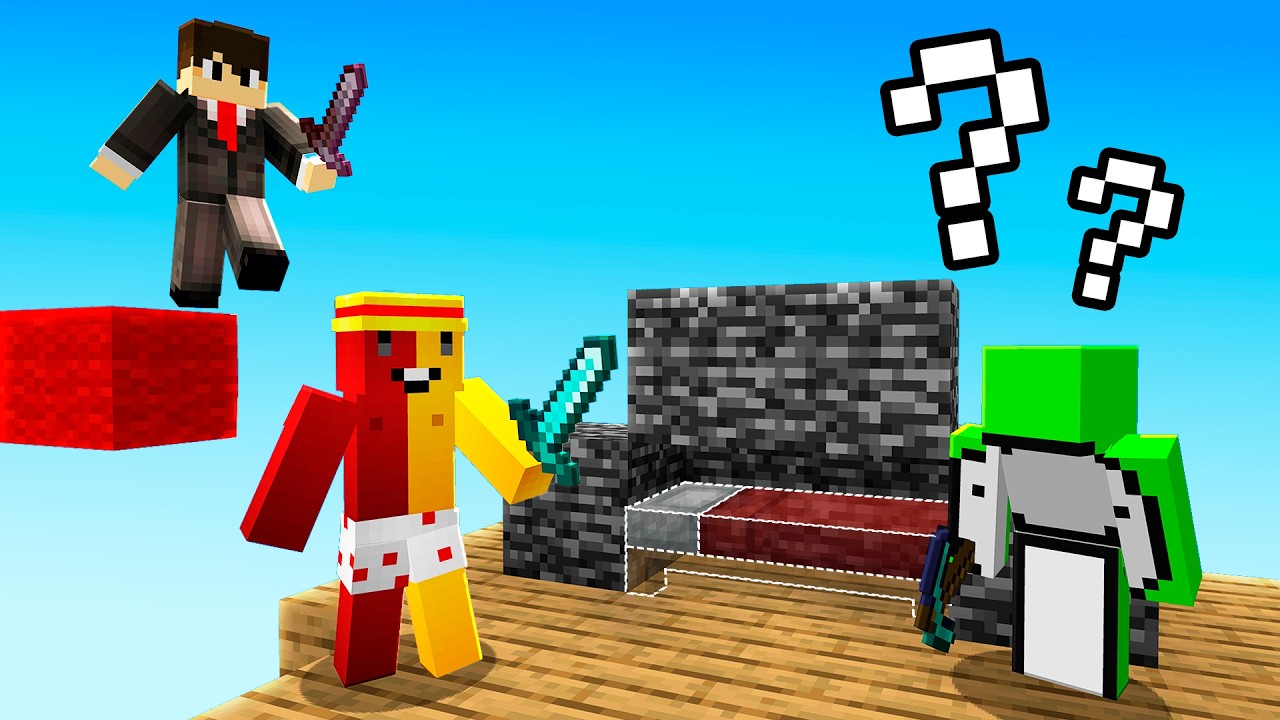 Я Затроллил с ФЕЙКОВОЙ ЗАЩИТОЙ КРОВАТИ в Minecraft Bedwars...
