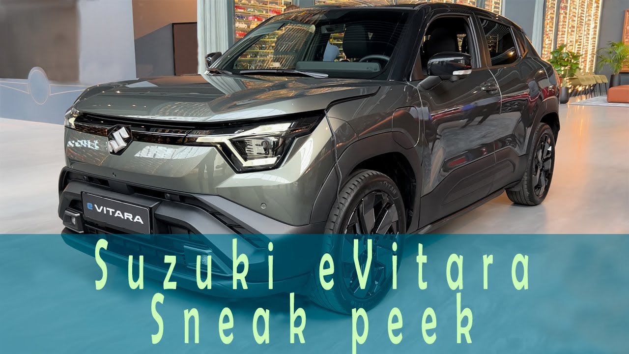 Suzuki eVitara - Sneak peek 2025