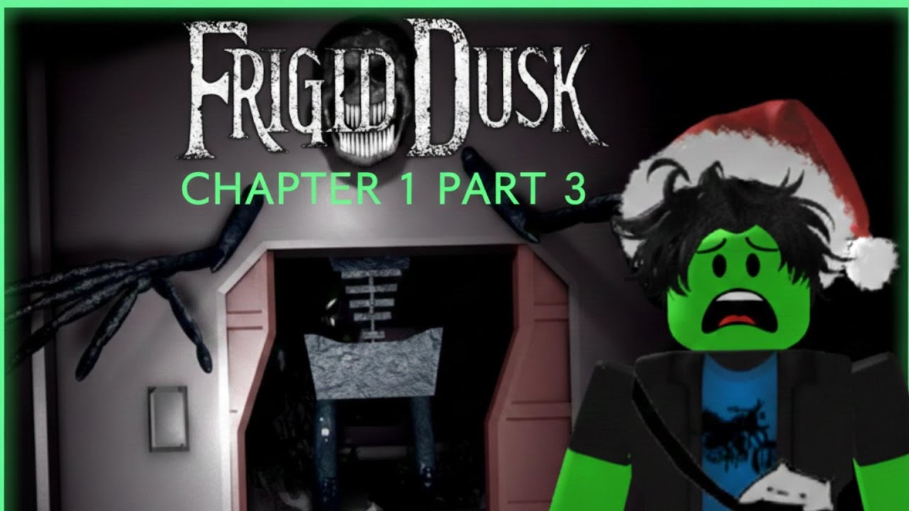 Frigid Dusk CH1 Part 3 FULL WALKTHROUGH-Roblox Horror Ending!💀🐧#minecraft #roblox #livestream #live