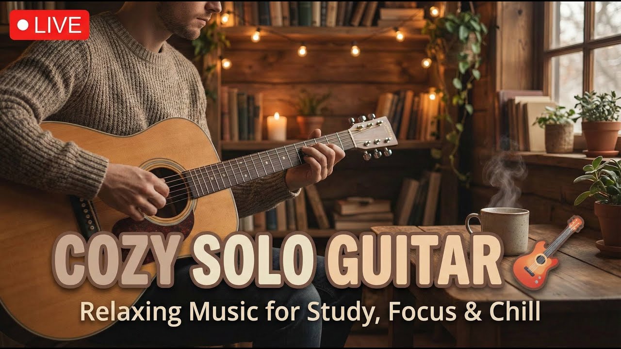 LIVE Cozy Guitar for Deep Focus 🎸 | Study, Relax & Chill Vibes