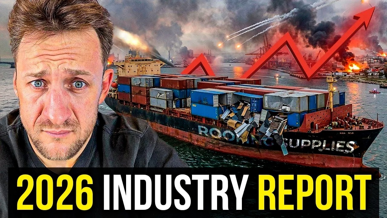 State of the Roofing Industry 2026: PE Collapse, Iran War, Marketing Costs & Price Hikes