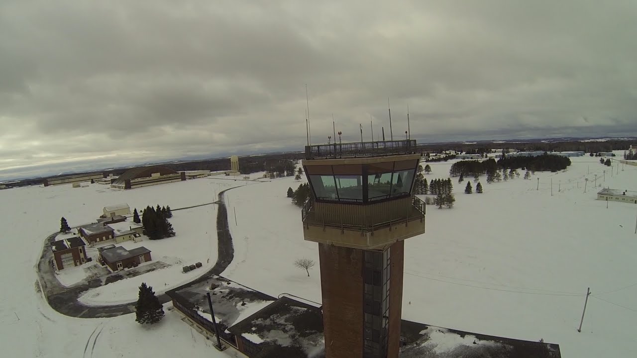 Snowmobiling & Exploring Abandoned Loring Air Force Base
