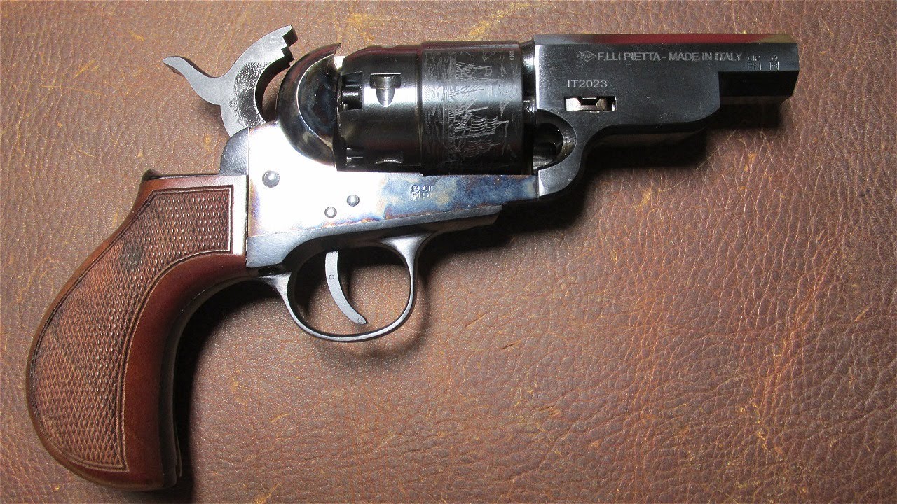 Unboxing PIETTA 1851 YANK SNUBNOSE REVOLVER 44
