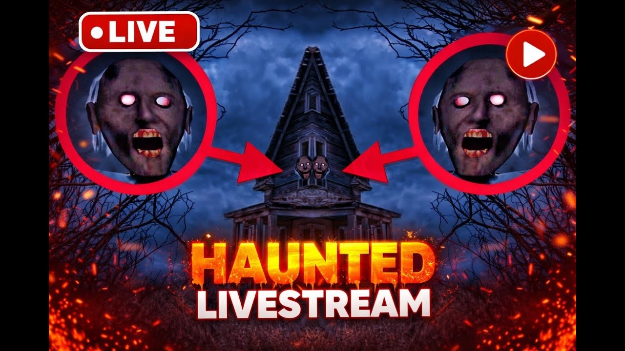 Granny Live Gaming|Granwny Gameplay video live|Horror Escape Game.