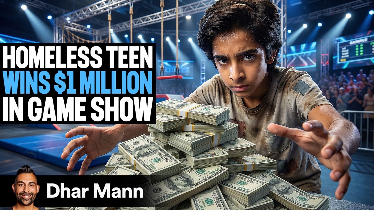 HOMELESS TEEN Wins $1 Million In Game Show | Dhar Mann Studios