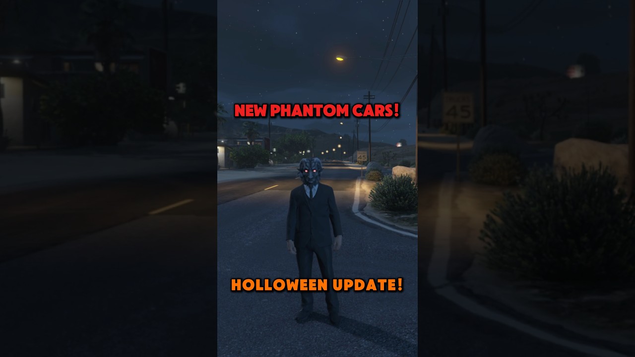 НОВЫЕ фантомные машины в обновлении GTA &laquo;Хэллоуин&raquo;! #gta5online #gtaonline #gtav #gta5 #gta
