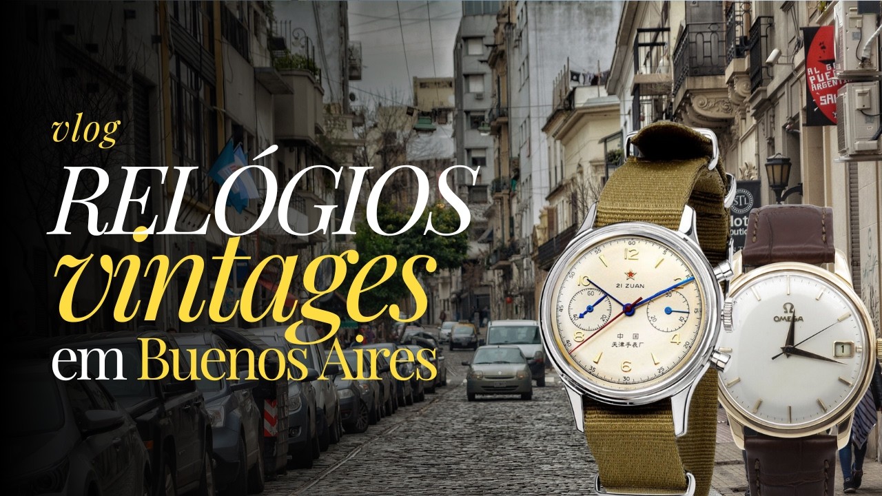 A MELHOR LOJA DE RELÓGIOS VINTAGES EM BUENOS AIRES | VLOG 🇦🇷