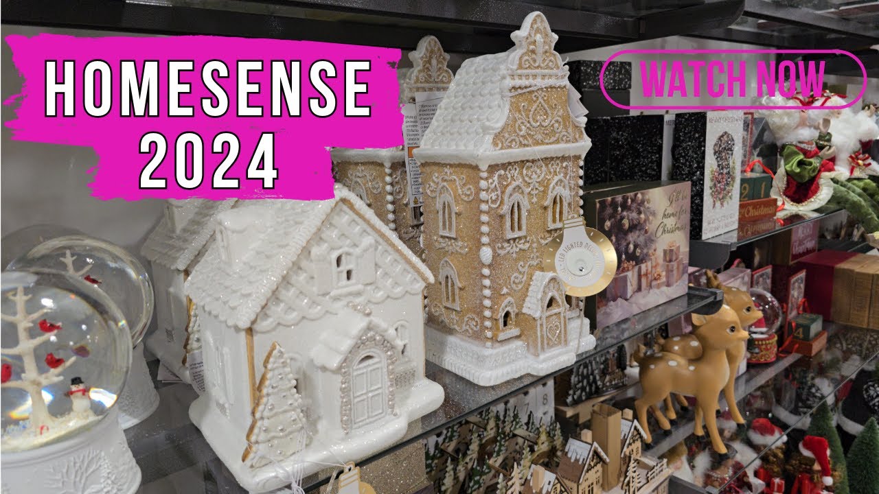 First Look at HomeSense's New Christmas Decorations! Fall2024